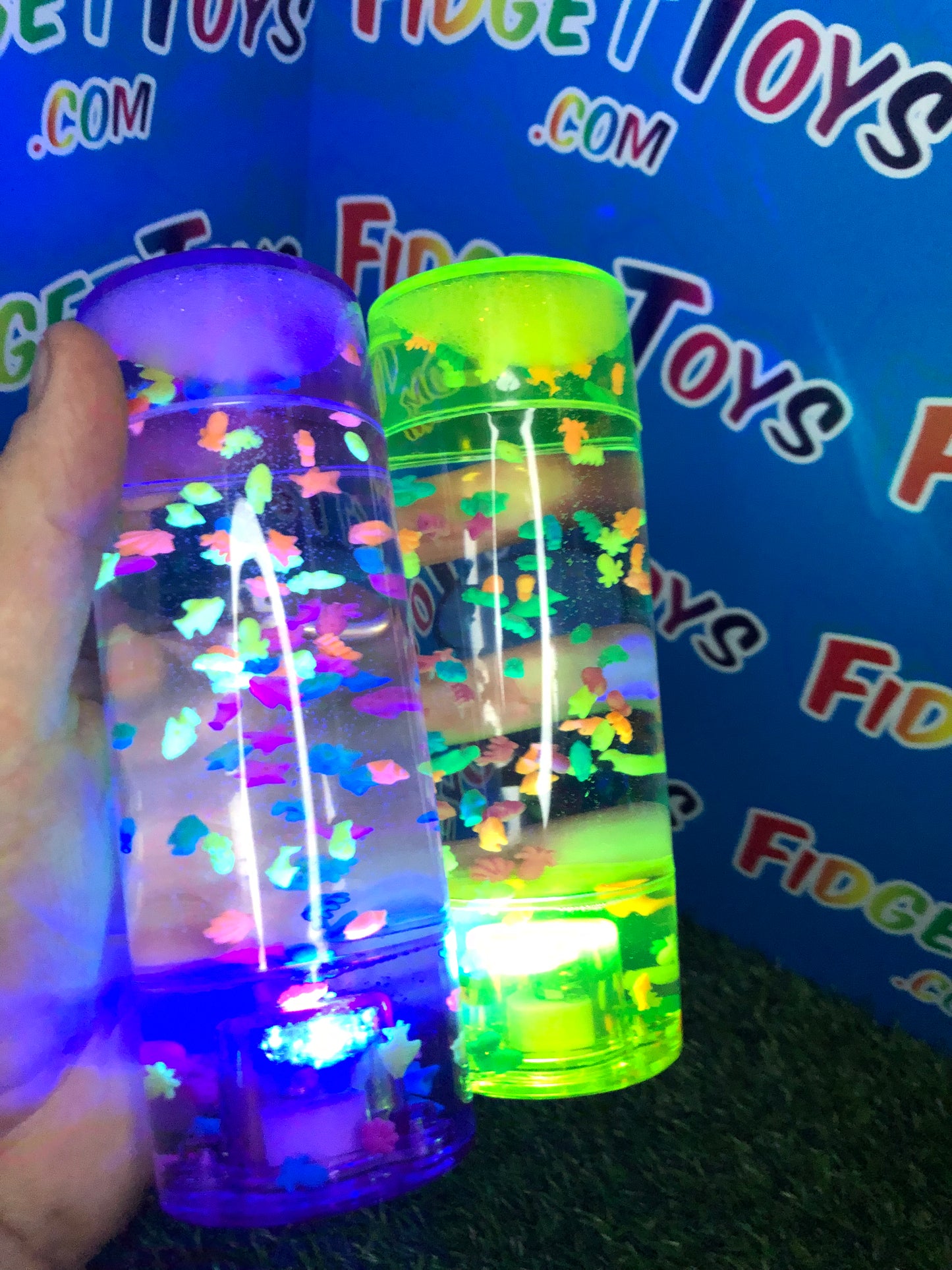 Handheld Light Up Aquarium Shaker