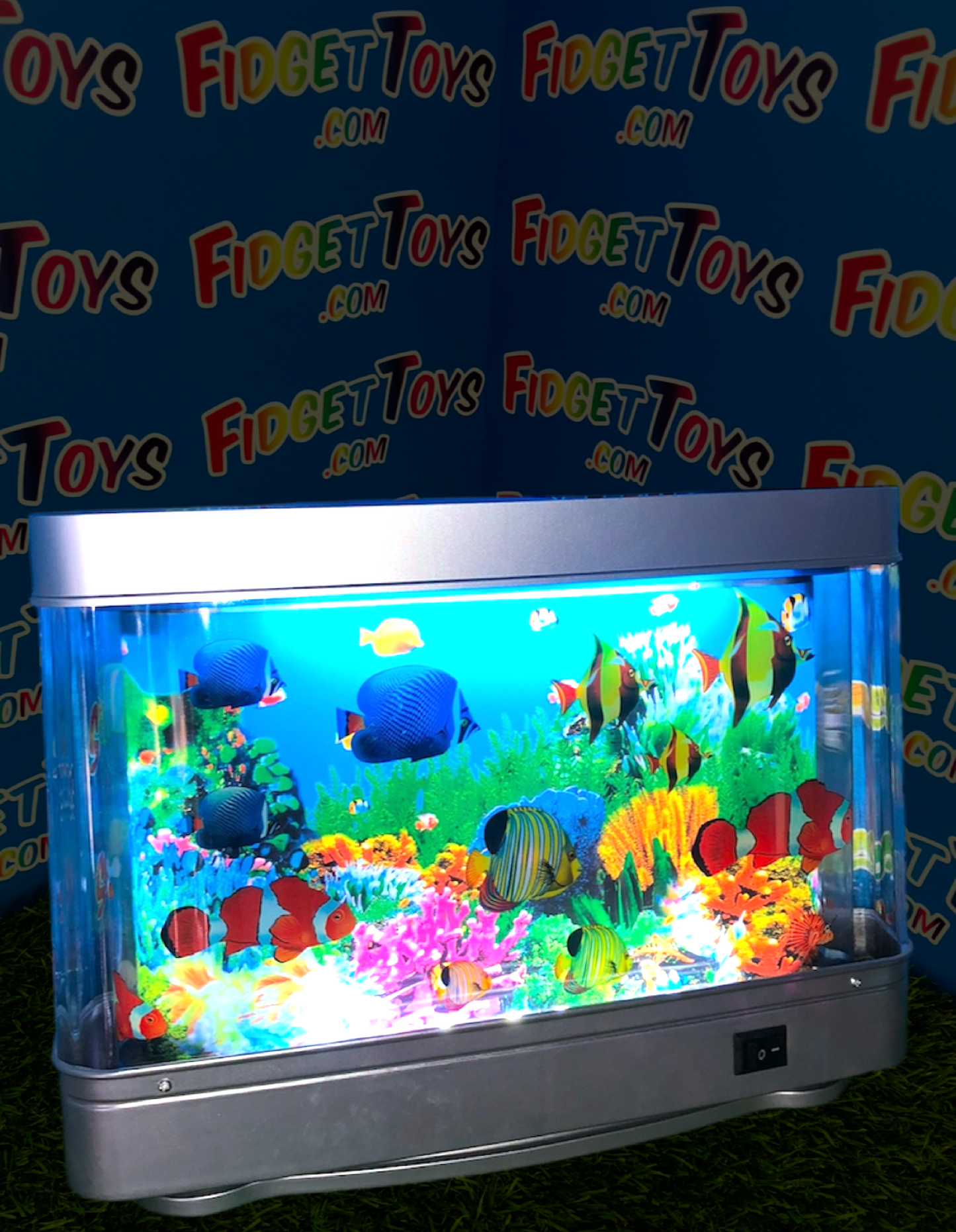 L.E.D Light up fish aquarium