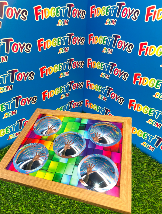 Bubble Mirror Sensory Board