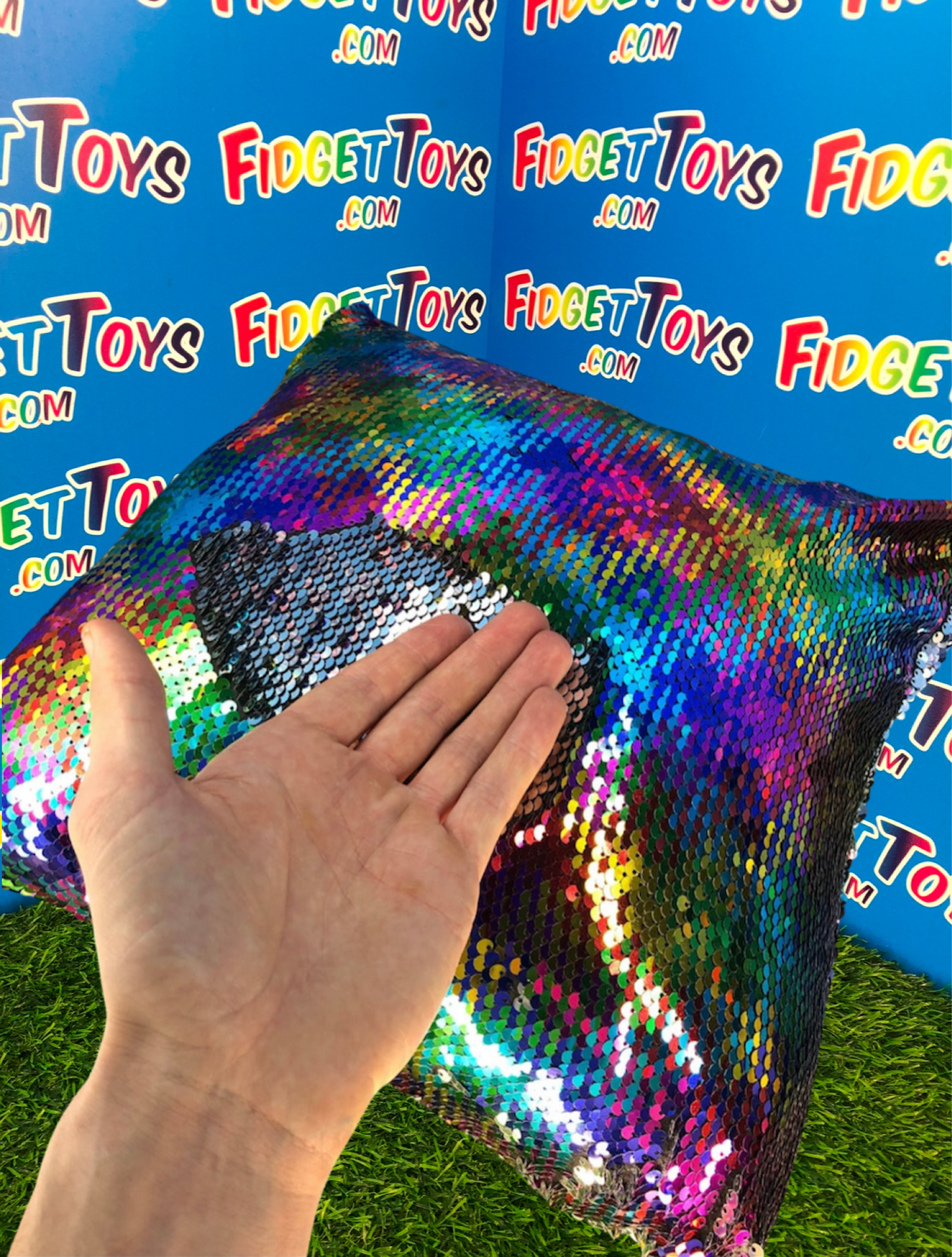 Fidget Sequin Cushion