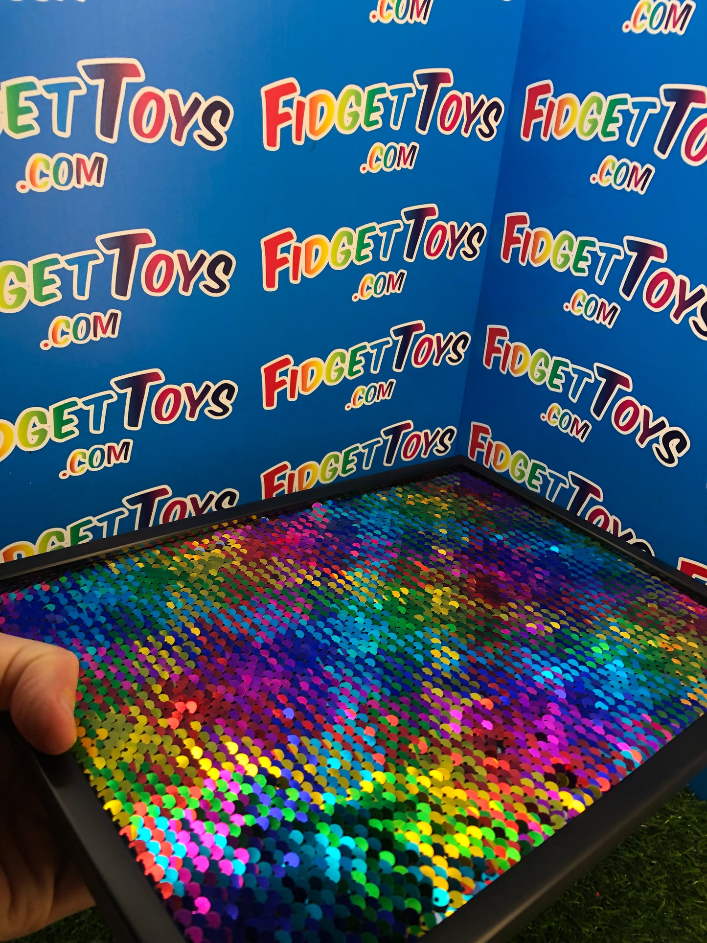 Fidget Sequin Message Board