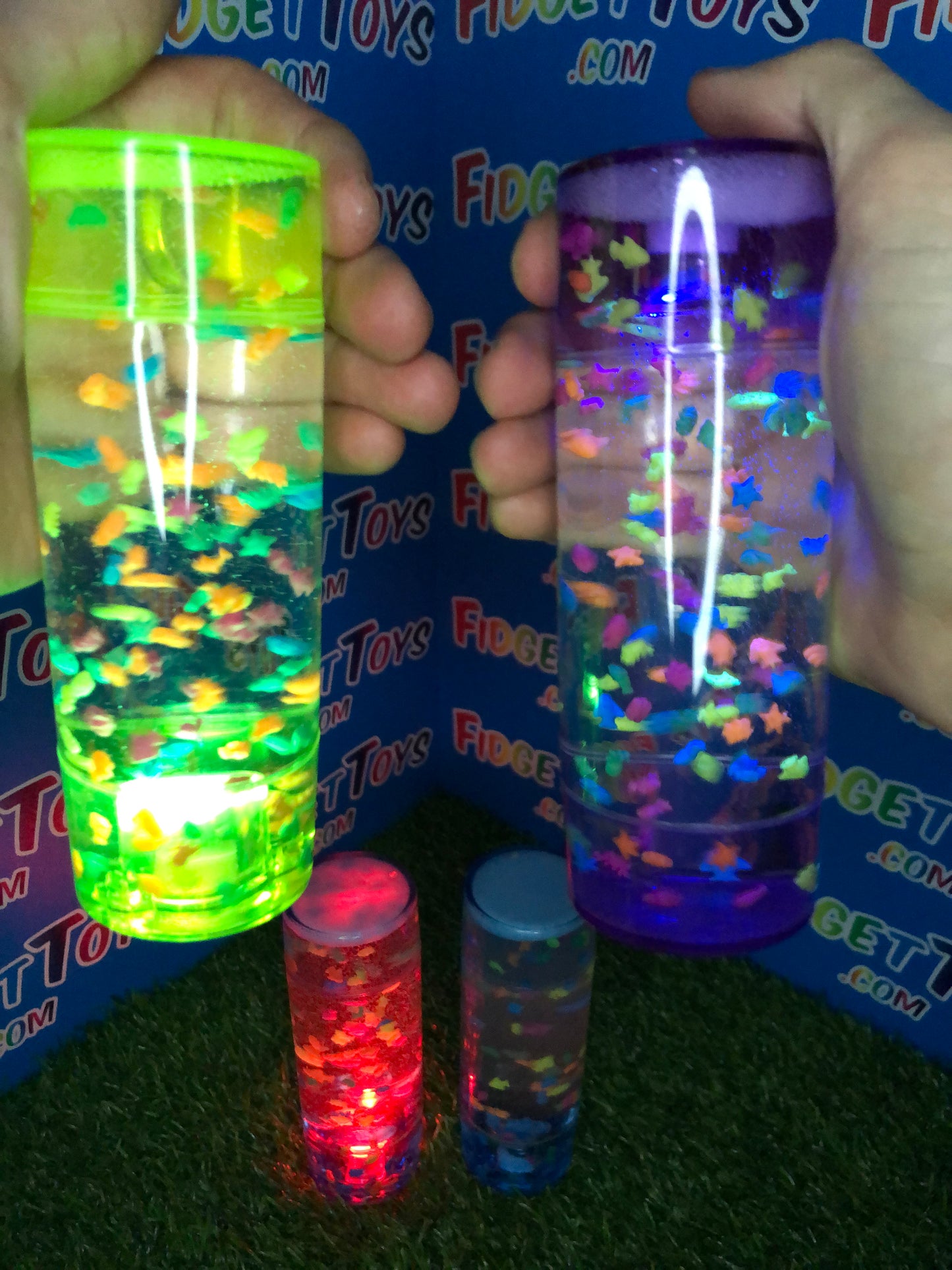 Handheld Light Up Aquarium Shaker