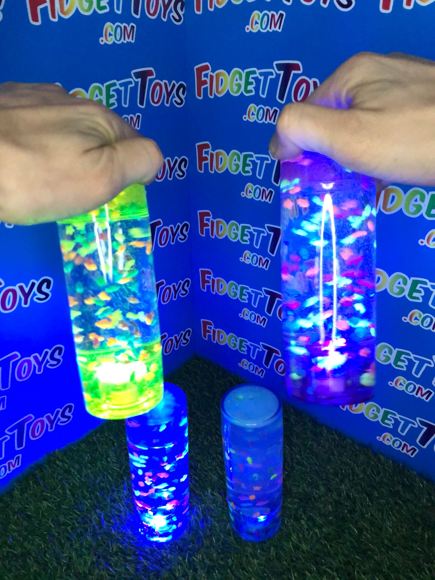 Handheld Light Up Aquarium Shaker