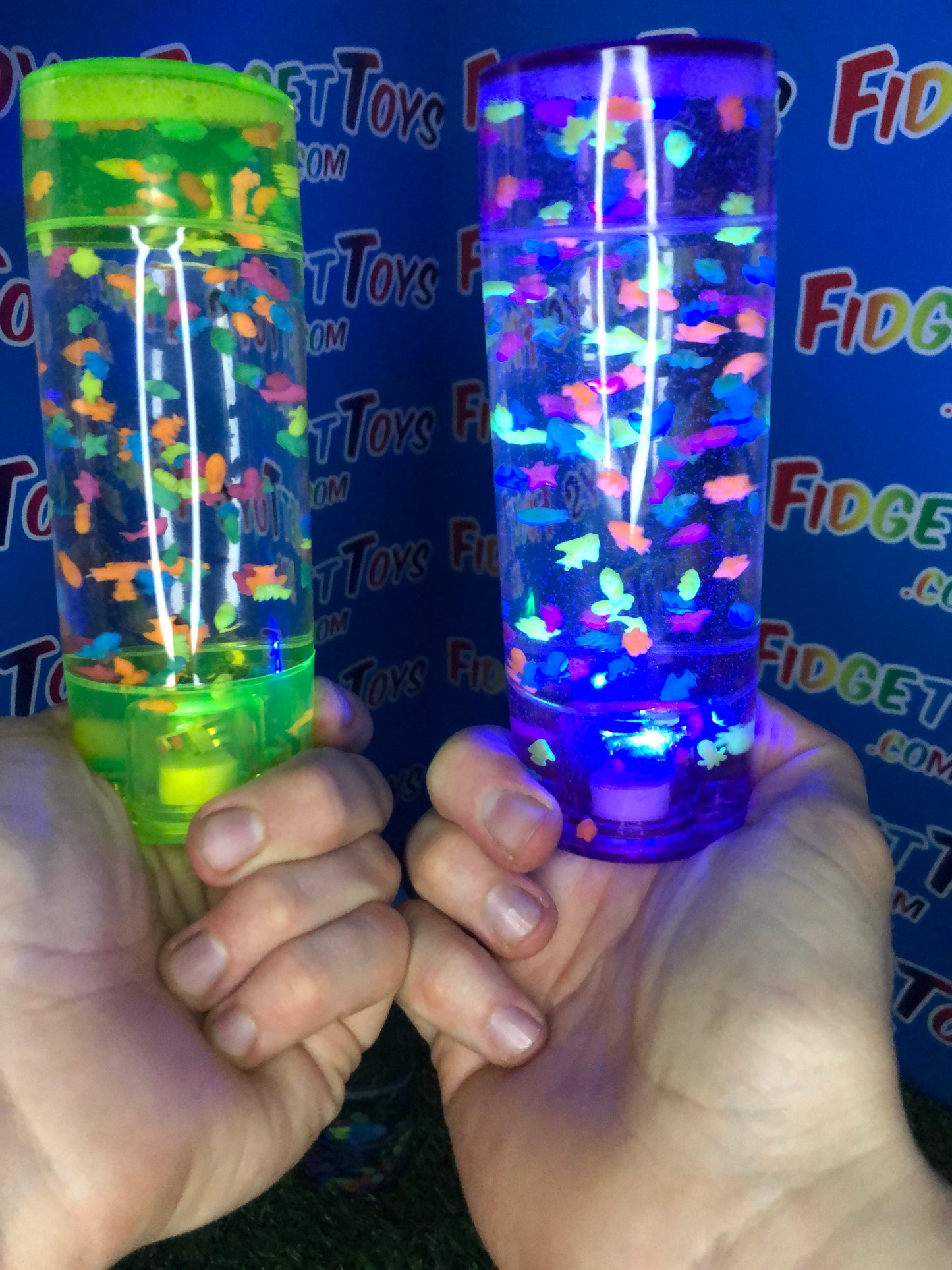 Handheld Light Up Aquarium Shaker