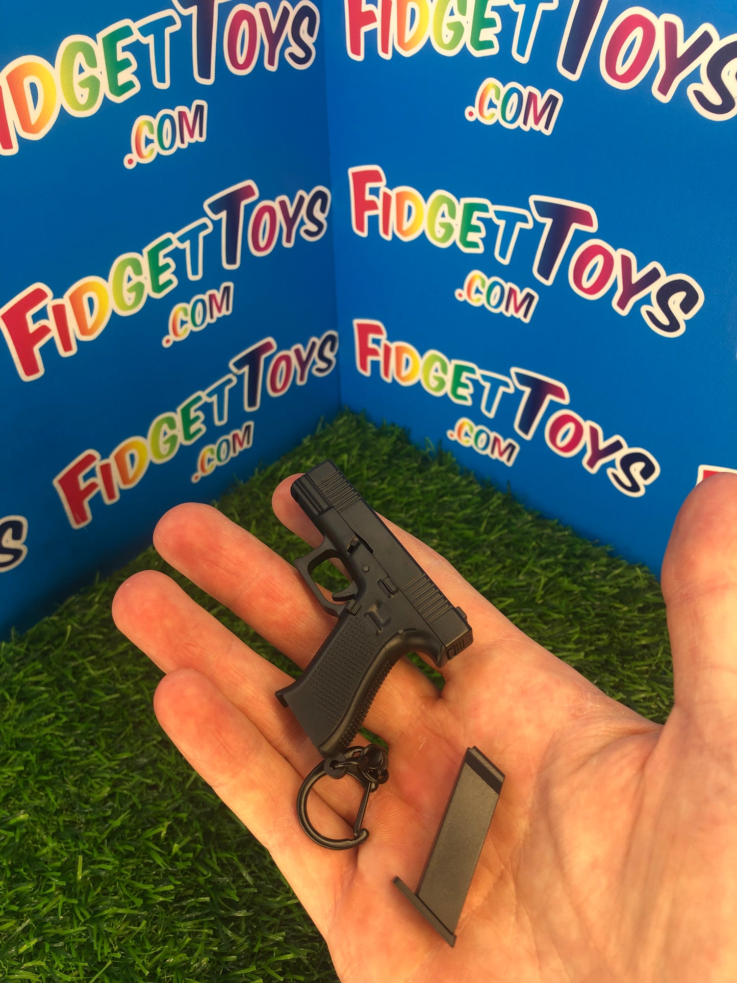 Mini Fidget Gun Keyring