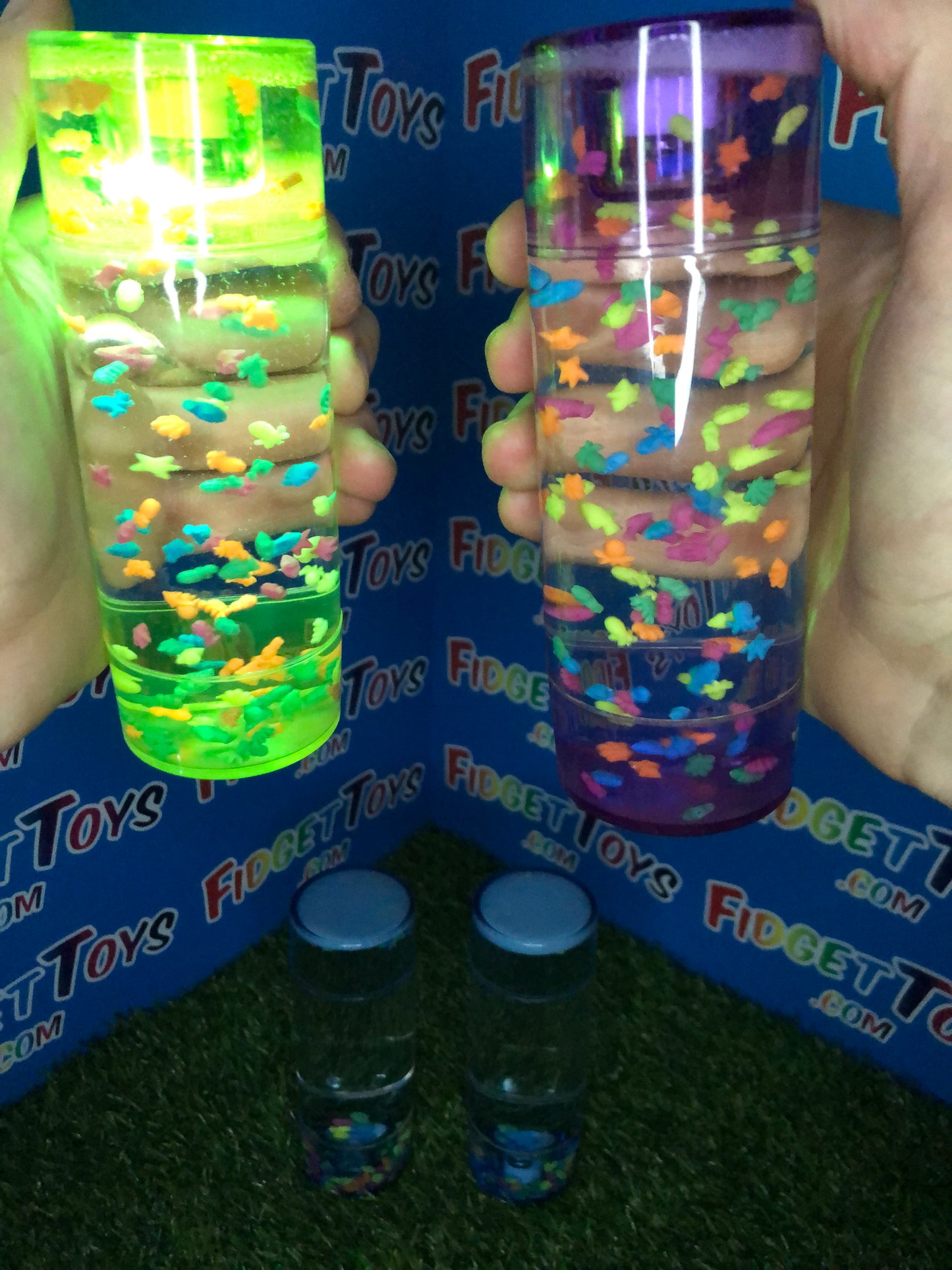 Handheld Light Up Aquarium Shaker