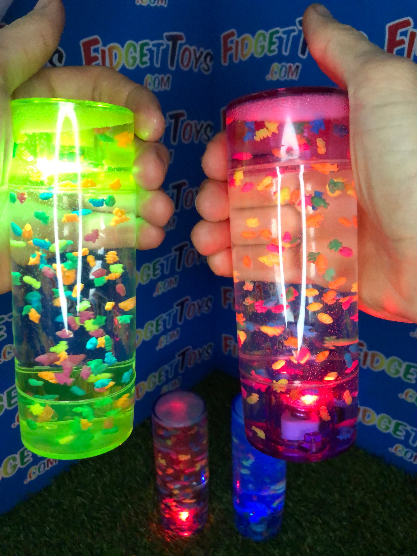 Handheld Light Up Aquarium Shaker