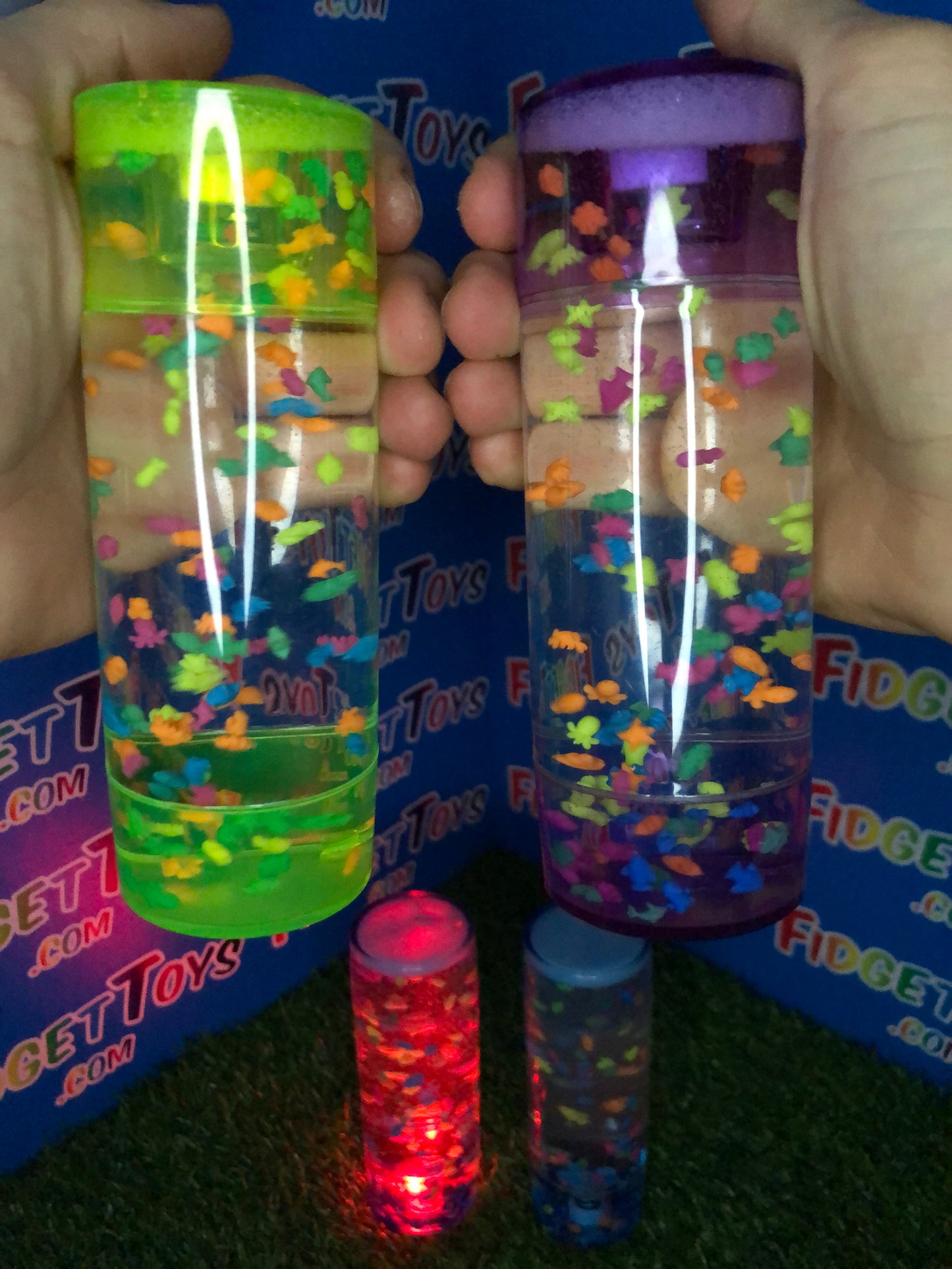 Handheld Light Up Aquarium Shaker