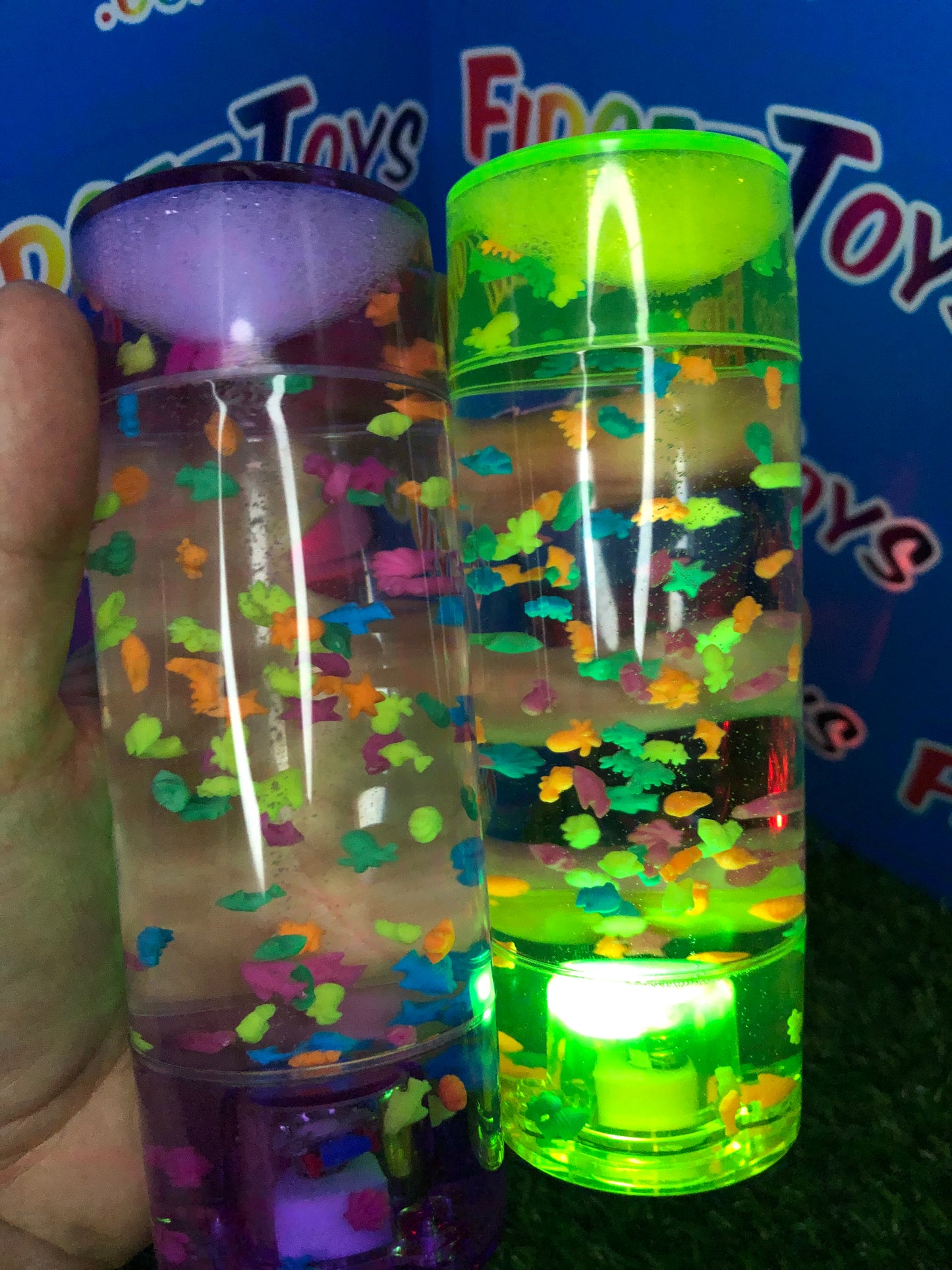 Handheld Light Up Aquarium Shaker