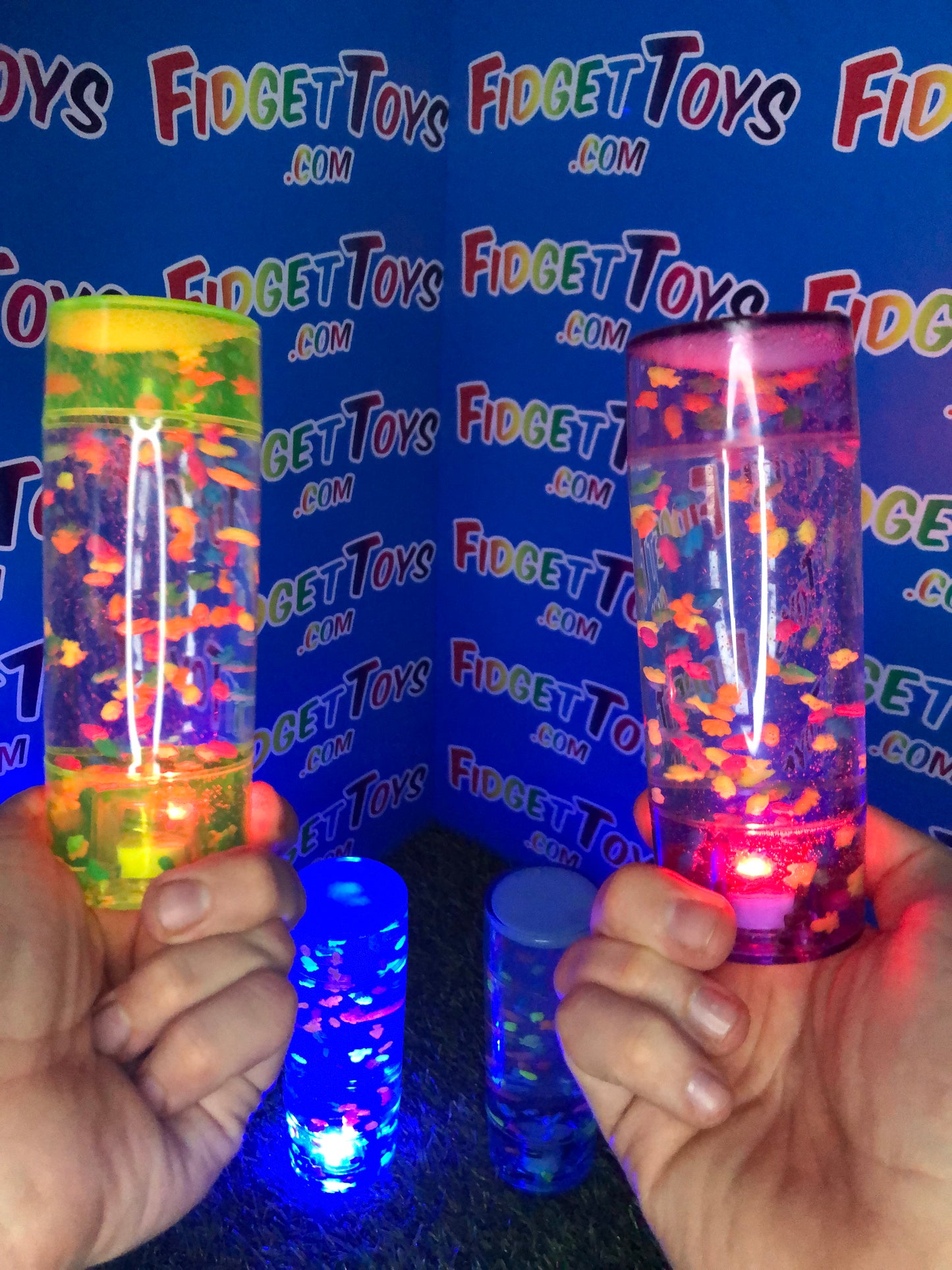 Handheld Light Up Aquarium Shaker