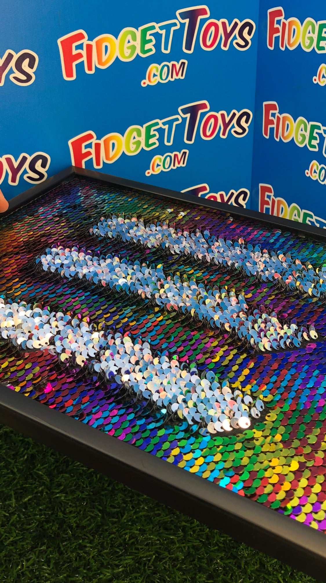 Fidget Sequin Message Board