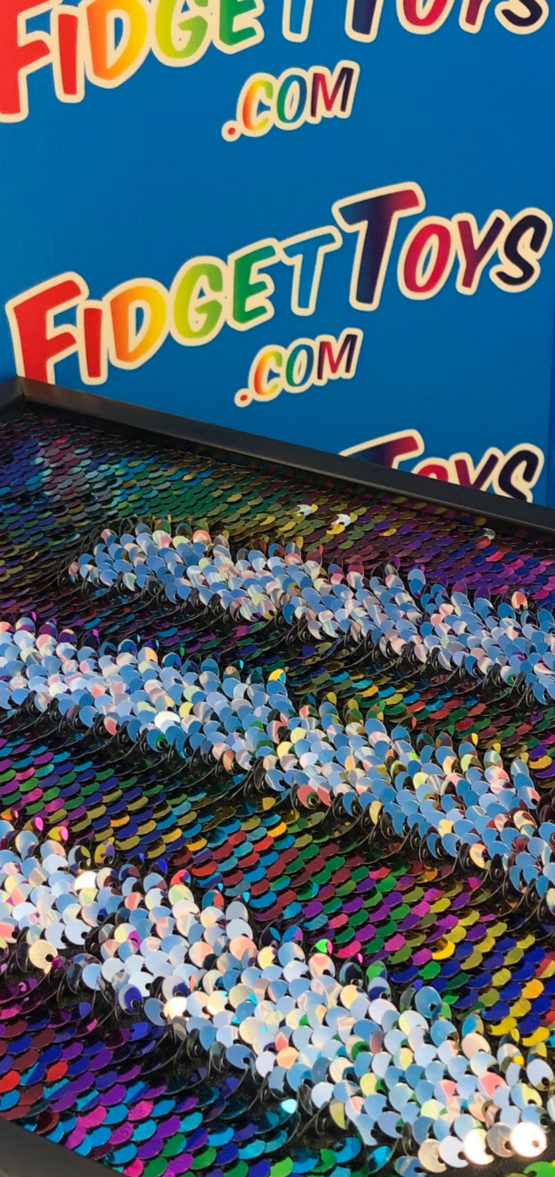 Fidget Sequin Message Board