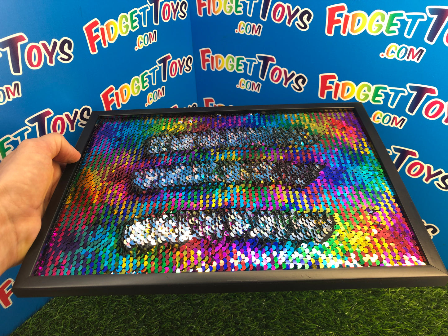 Fidget Sequin Message Board