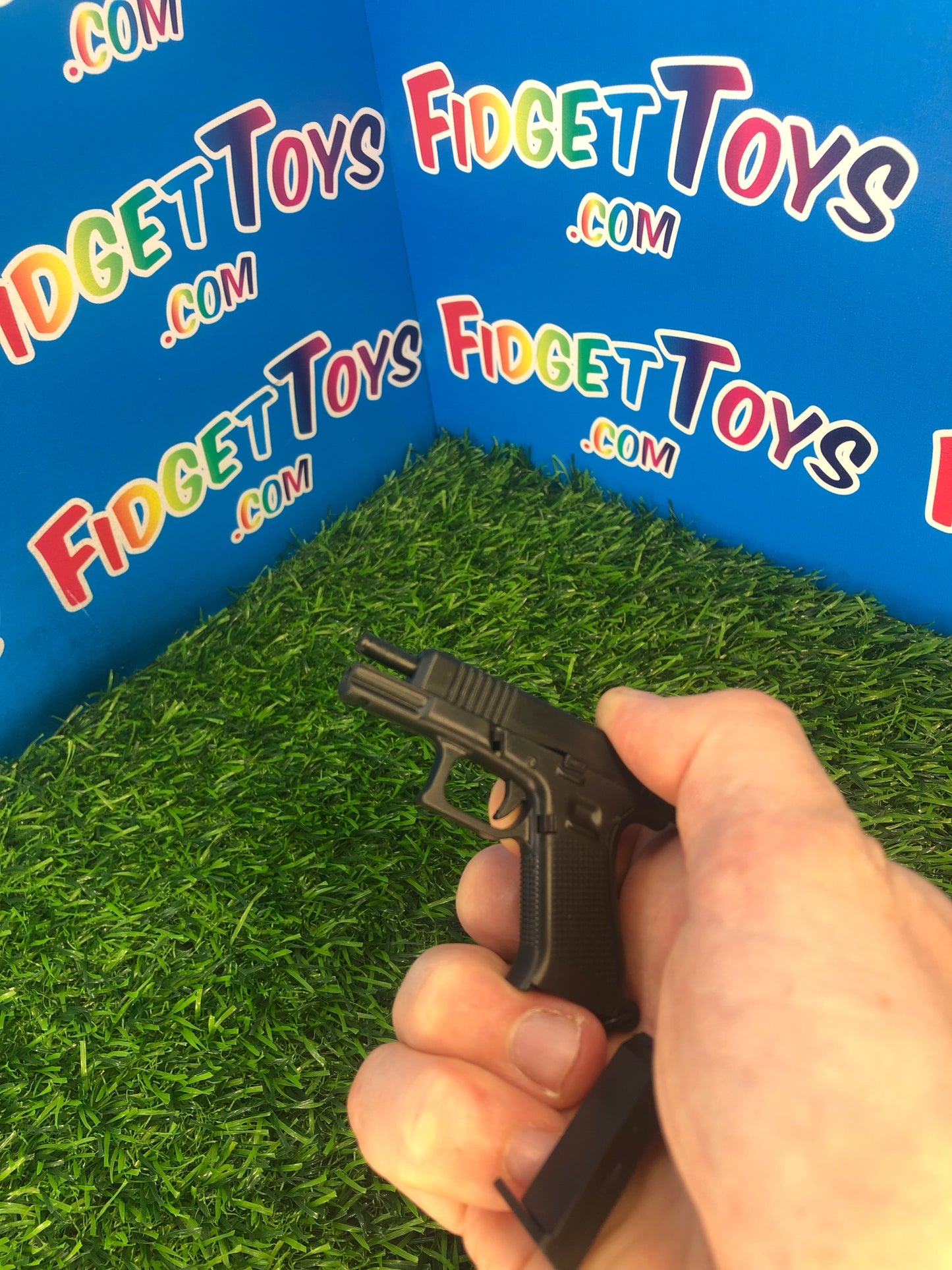 Mini Fidget Gun Keyring