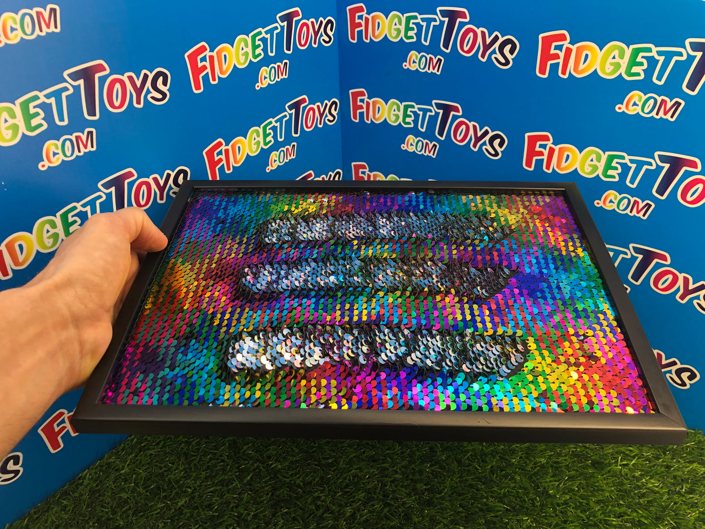 Fidget Sequin Message Board