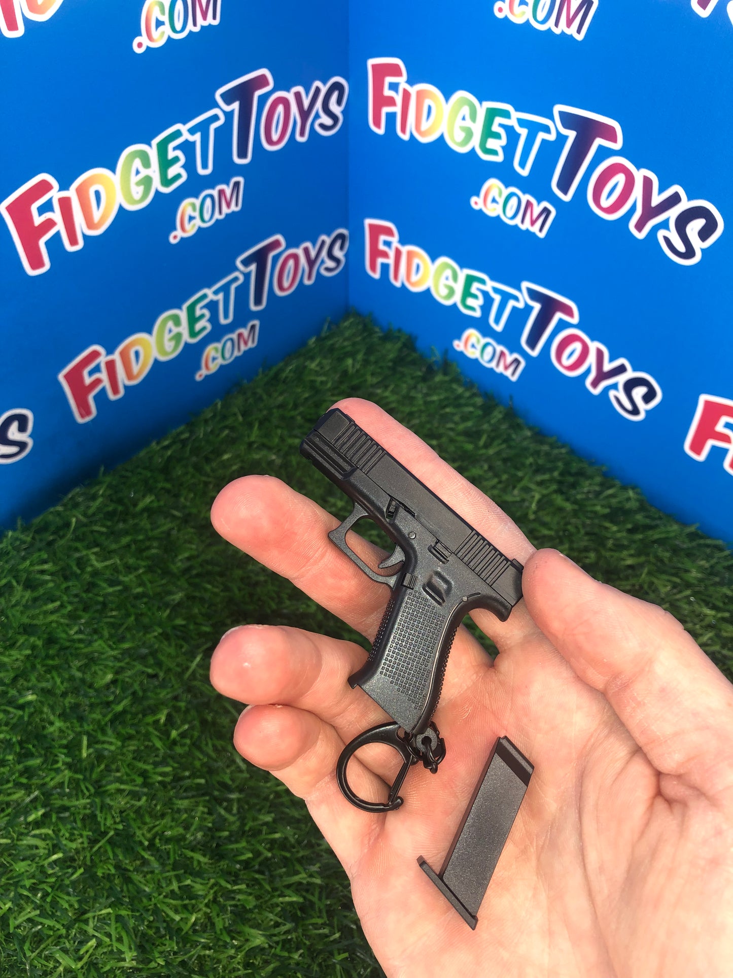 Mini Fidget Gun Keyring