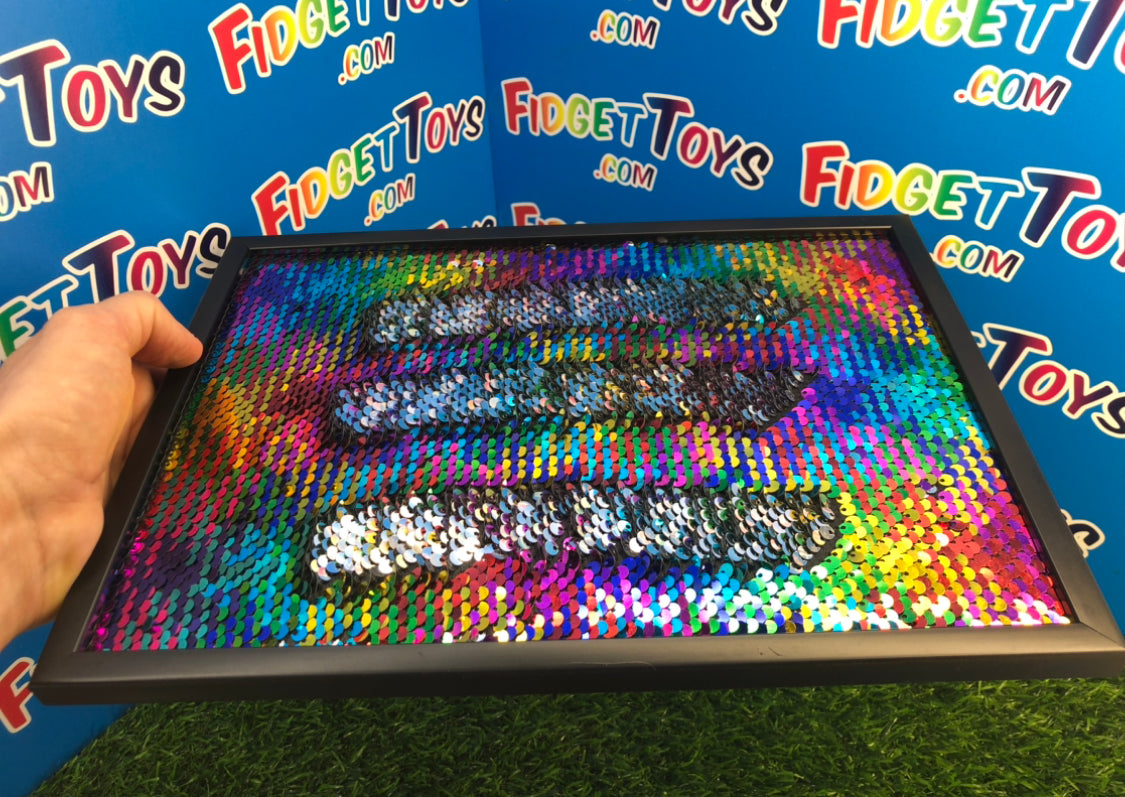 Fidget Sequin Message Board