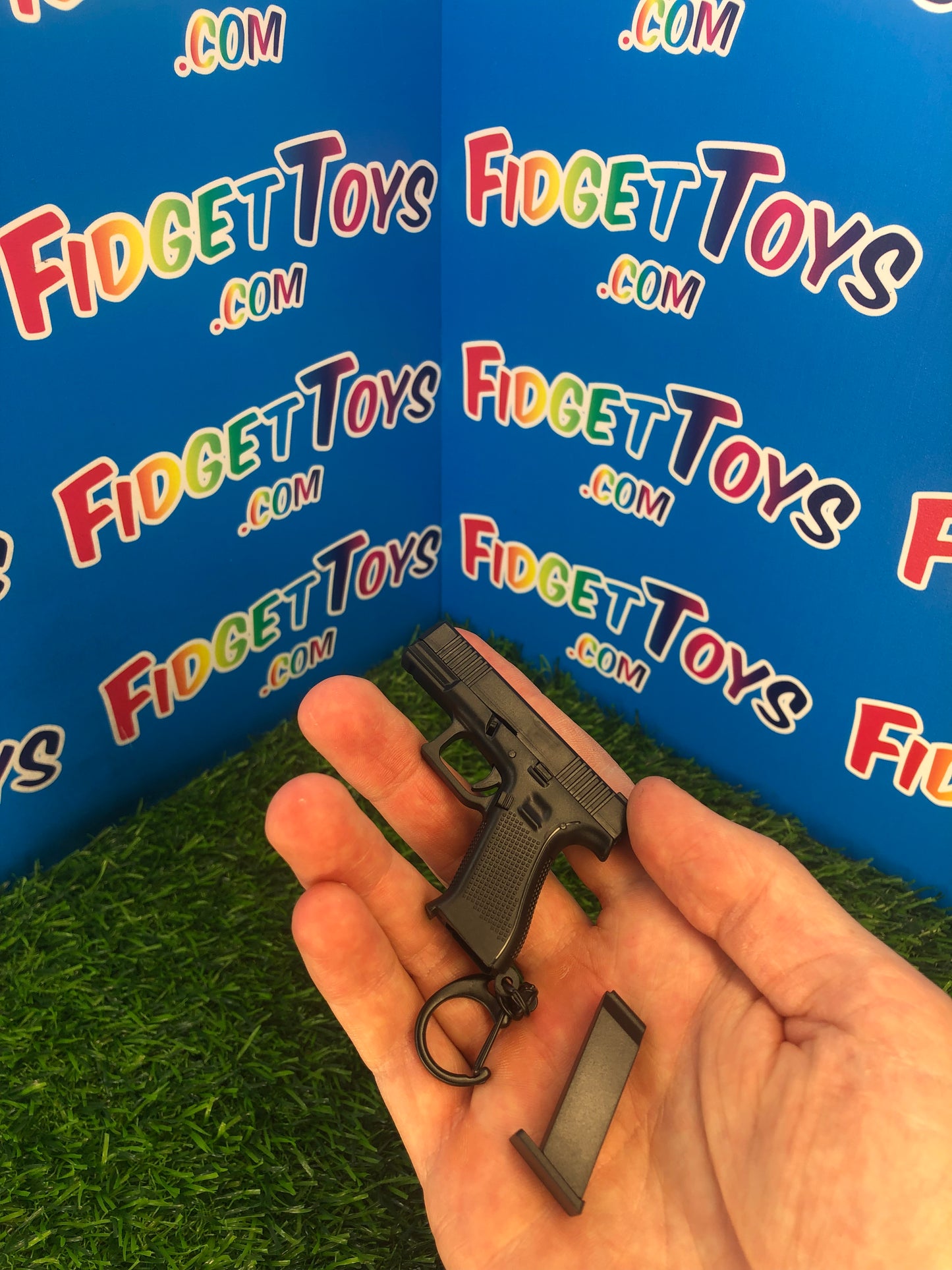 Mini Fidget Gun Keyring