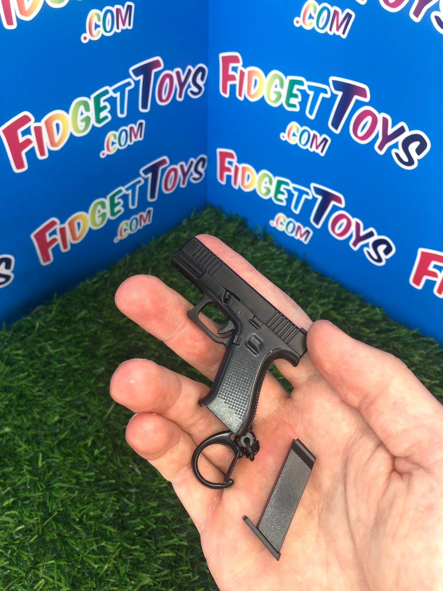 Mini Fidget Gun Keyring