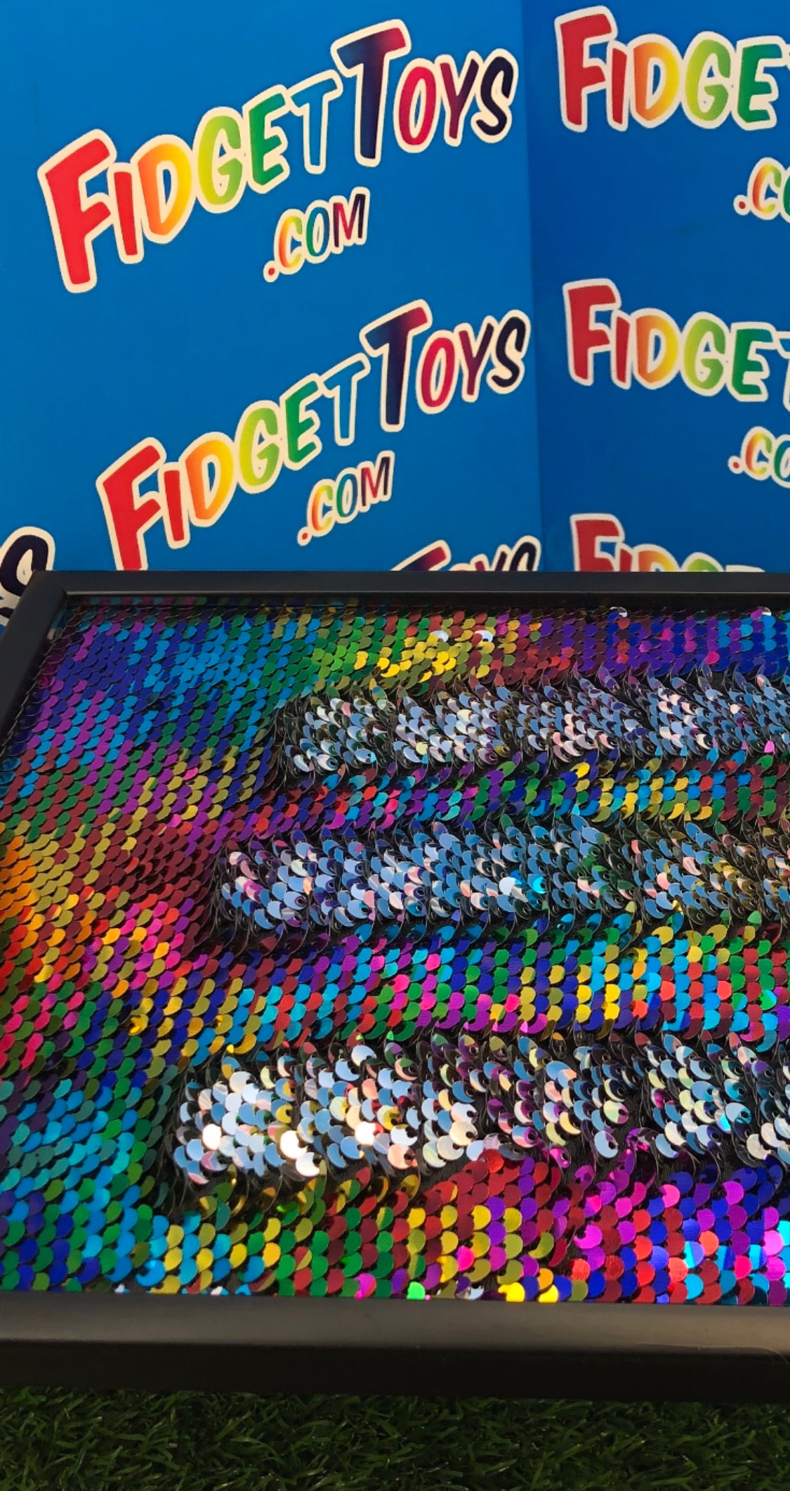 Fidget Sequin Message Board