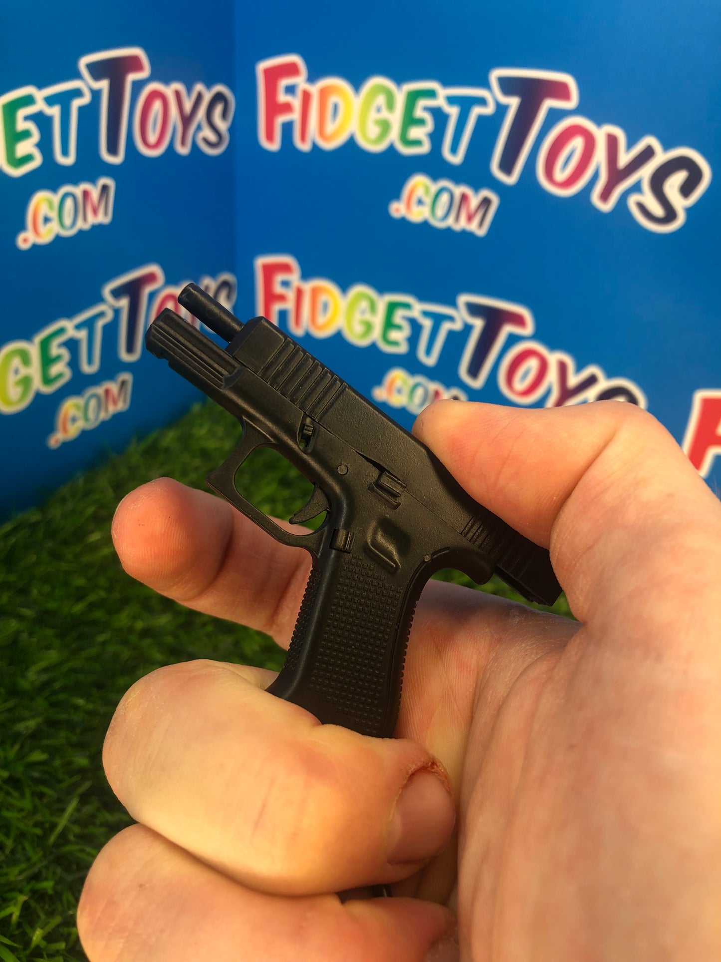 Mini Fidget Gun Keyring