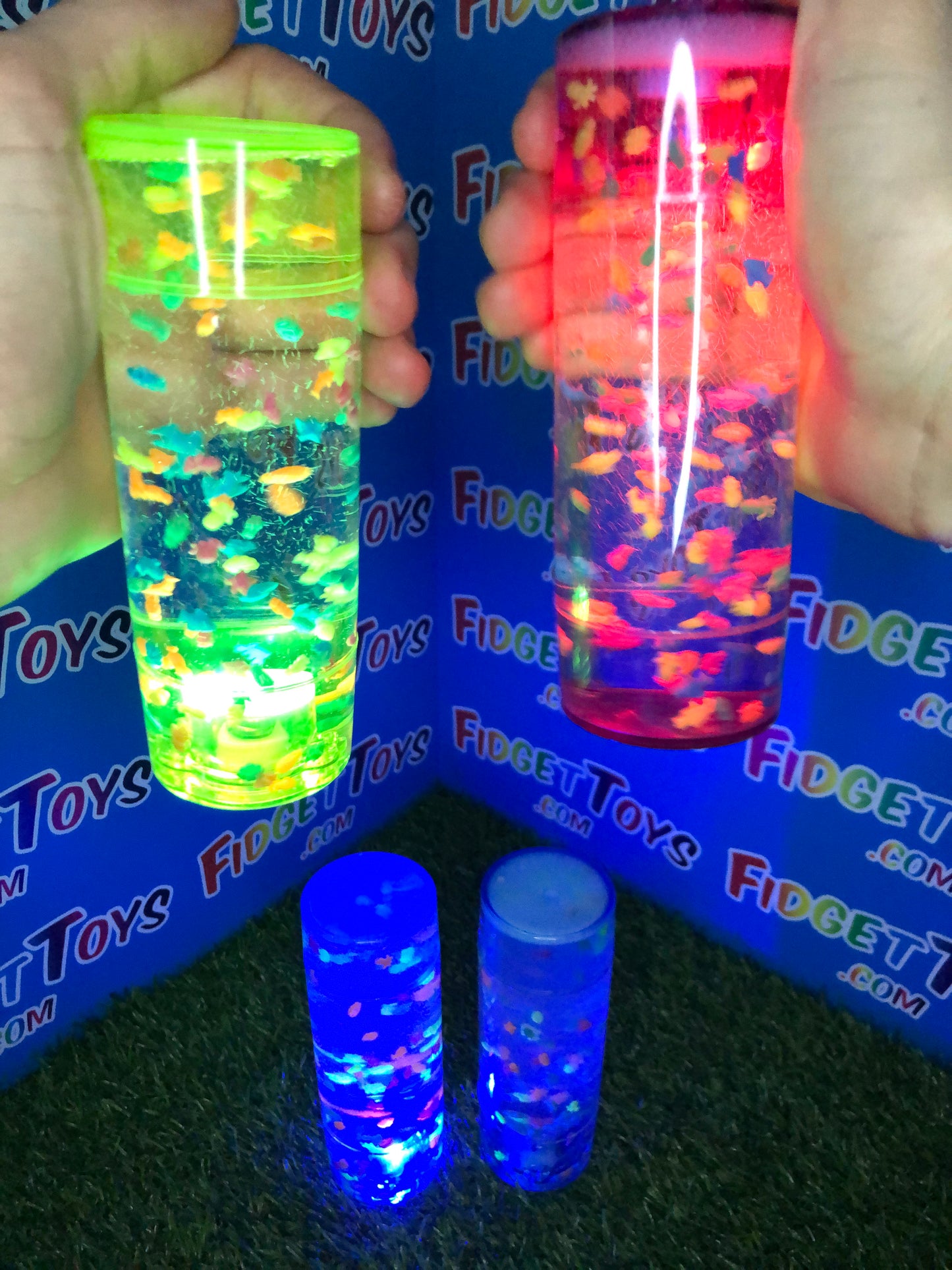 Handheld Light Up Aquarium Shaker