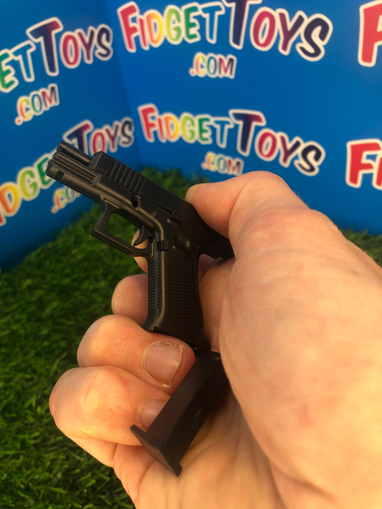 Mini Fidget Gun Keyring