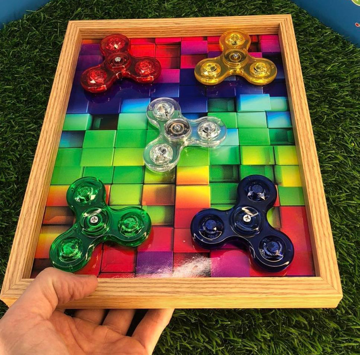 Light Up Fidget Spinner Board